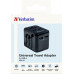 VERBATIM Travel Adapter UTA-01 with 2xUSB Charger