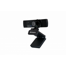 VERBATIM WEBCAM ULTRA HD 4K AUTOFOCUS WITH DUAL MICROPHONE