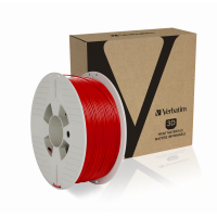 VERBATIM 3D PRINTER FILAMENT PLA 1.75MM 1KG RED VERBATIM 3D PRINTER FILAMENT PLA 1.75MM 1KG RED