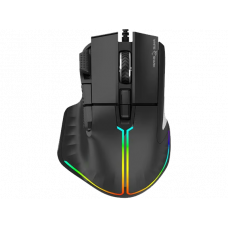 WHITE SHARK MOUSE GM-9006 MARROK BLACK RGB / 12.000 DPI