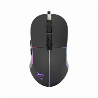 WHITE SHARK MOUSE GM-5010 WARLOCK BLACK RGB / 6400 DPI