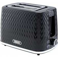 ZANUSSI TOASTER 2 SLICE ZST-6550-BK BLACK