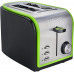 ZANUSSI TOASTER 2 SLICE ZST-6579  GREEN