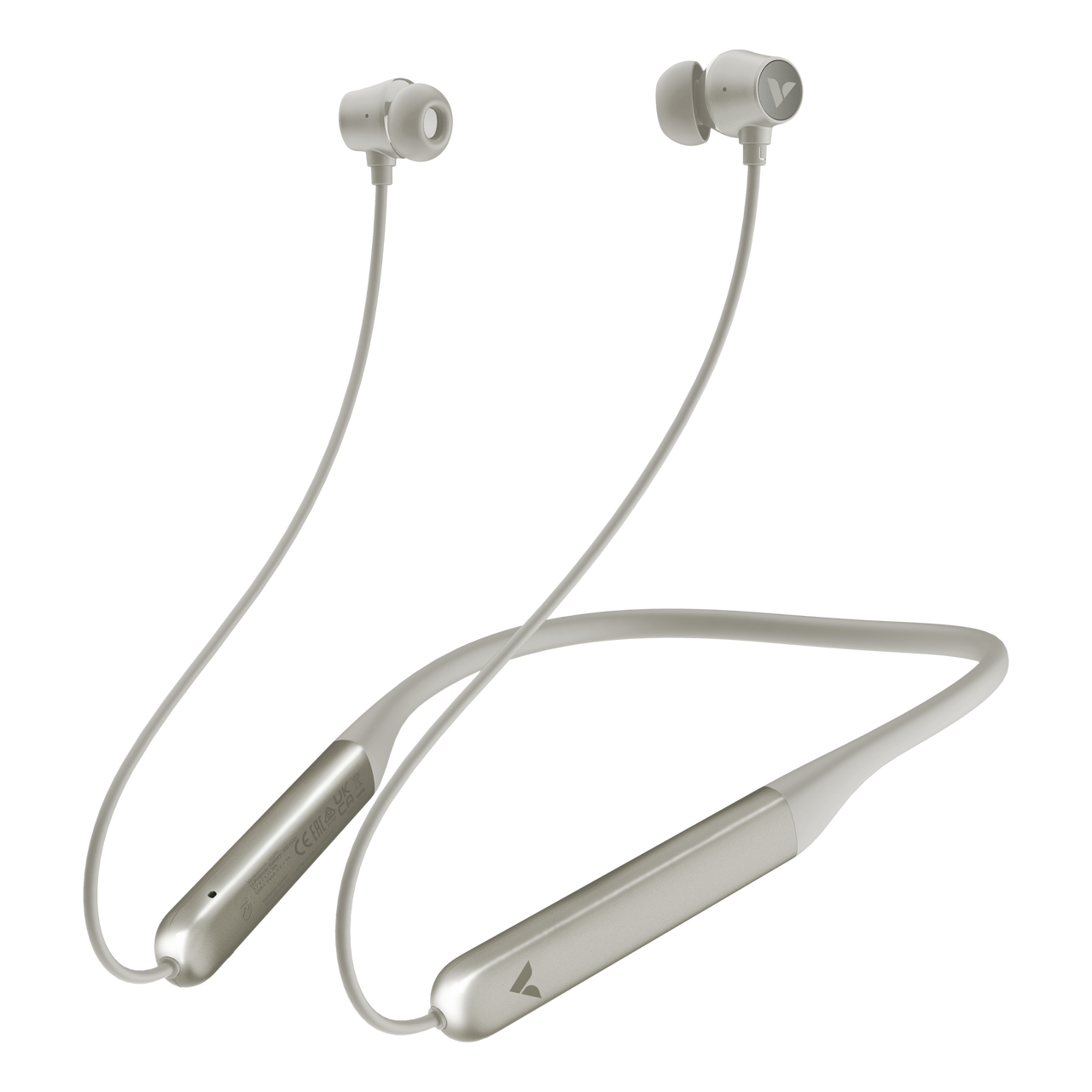 TruSound ANC Neckband Earbuds — Grey