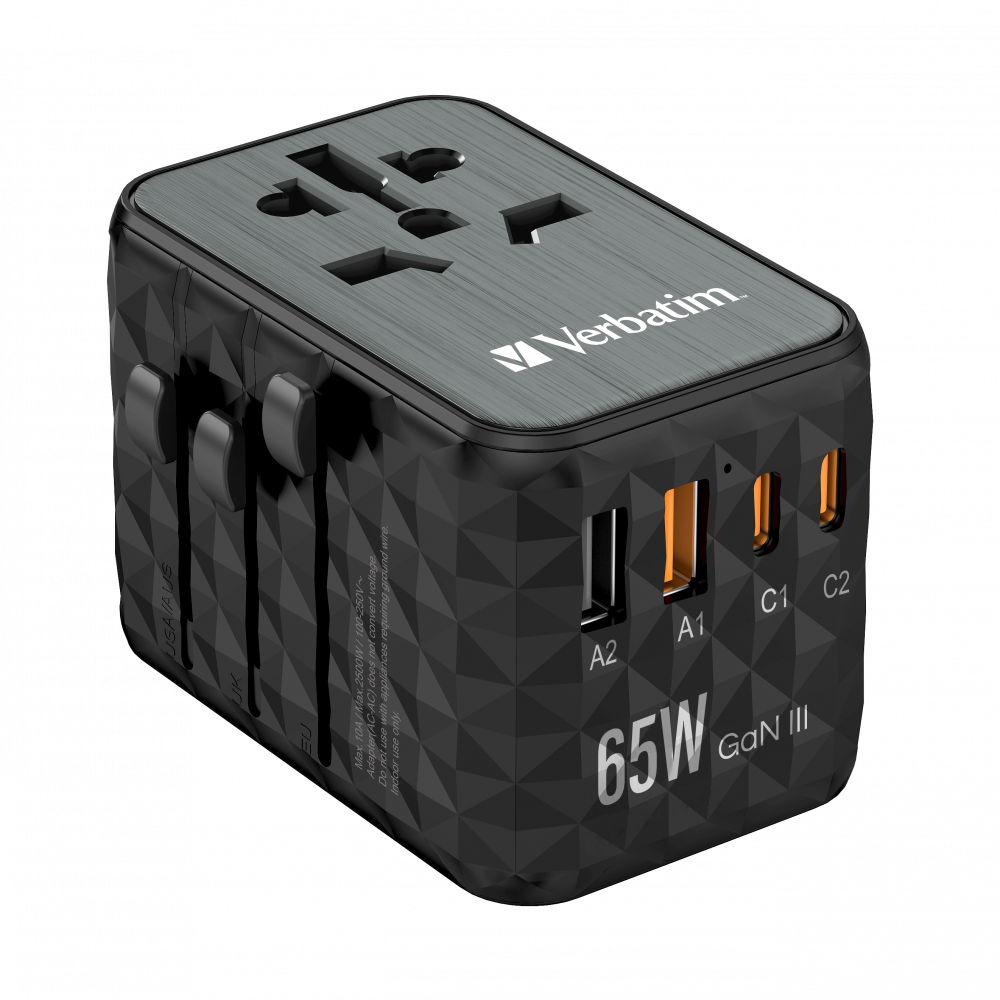 GaN III Universal Travel Adapter UTA-05 — 65W