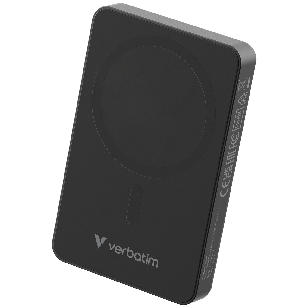 Charge N Go Magnetic Wireless Power Bank — 10,000mAh, Black